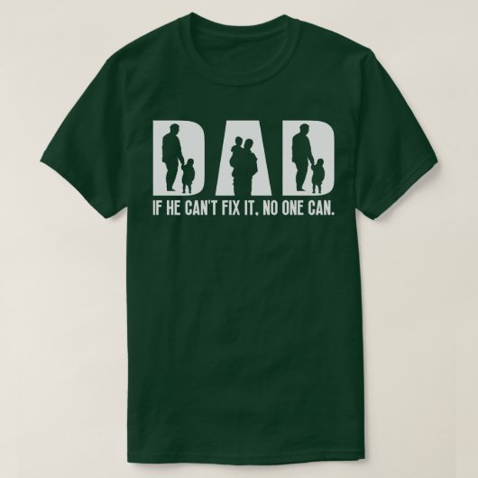 おもしろいパパ誕生日3 Tシャツ (デザイン正面)