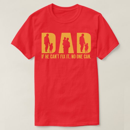 おもしろいパパ誕生日 Tシャツ (デザイン正面)