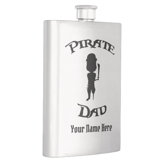 おもしろいパパ フラスク (右)