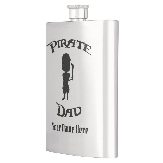 おもしろいパパ フラスク (左)