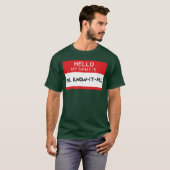 おもしろいパパ 夫 兄弟のデザイン Mr Know It All 男の子 Tシャツ (正面フル)
