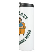 おもしろいパパTシャツのエ救ネルギー タンブラー (回転右)