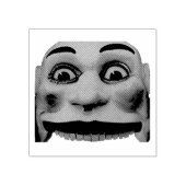 おもしろいパーク顔 ラバースタンプ (インプリント)