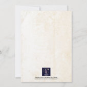 おもしろいパーソナライズされたかわいいカウボーイキッズ誕生日 招待状 (裏面)