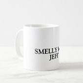 おもしろいパーソナライズされたかわいい コーヒーマグカップ (正面左)