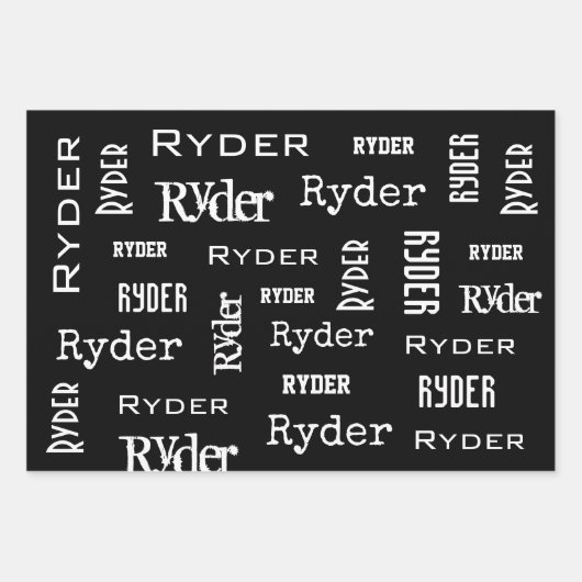 おもしろいパーソナライズされたの輸送方法 ラッピングペーパーシート (正面3)