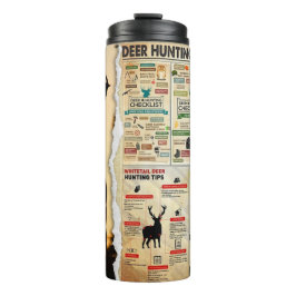 おもしろいパーソナライズされたの鹿の知識 タンブラー