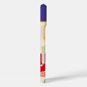 おもしろいパーソナライズされたカエルの芸術 Case-Mate iPhoneケース (裏面 / 右)