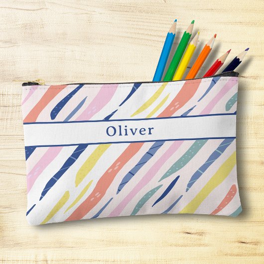 おもしろいパーソナライズされたカラフル柄の鉛筆ケース アクセサリーポーチ