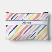 おもしろいパーソナライズされたカラフル柄の鉛筆ケース アクセサリーポーチ (正面)
