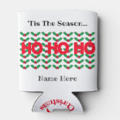 おもしろいパーソナライズされたクリスマススタッビーホルダー 缶クーラー (裏面)