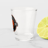 おもしろいパーソナライズされたテーマ ショットグラス (右)