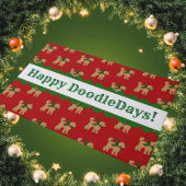 おもしろいパーソナライズされたドッググリーン ドアマット