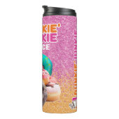 おもしろいパーソナライズされたドーナツジャンキー タンブラー (回転右)