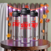 おもしろいパーソナライズされたハローウィンパーティギフト怖いゴシック ウォーターボトル