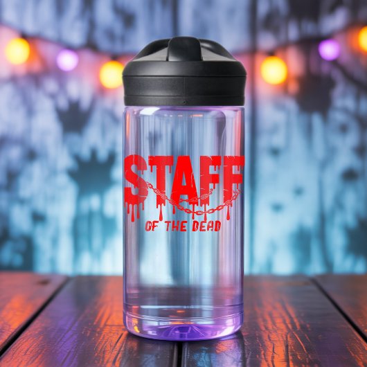 おもしろいパーソナライズされたハローウィンパーティギフト怖いゴシック ウォーターボトル