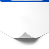 おもしろいパーソナライズされた伝統プラーク ポスター (角)