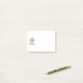 おもしろいパーソナライズされた先生スマイル ポストイット (デスク上)