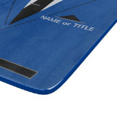 おもしろいパーソナライズされた名前をカスタムする カッティングボード (角)