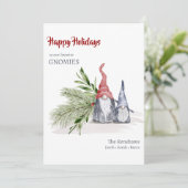 おもしろいパーソナライズされた格言 シーズンカード (スタンド正面)