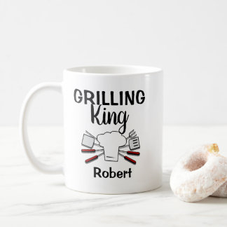 おもしろいパーソナライズされた王 コーヒーマグカップ