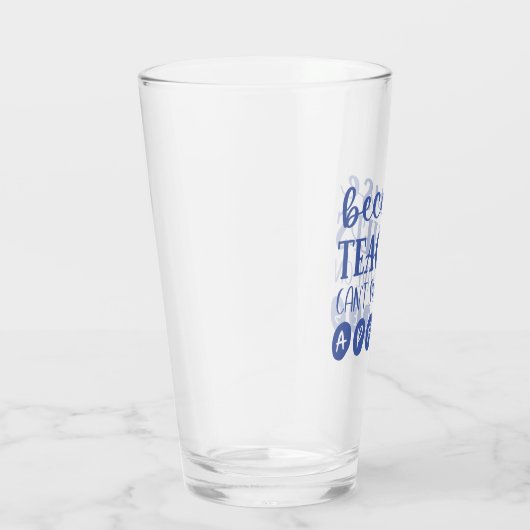 おもしろいパーソナライズされた生き延び先生 タンブラーグラス (右)