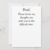 おもしろいパーソナライズされた結婚の新郎の共感証 (裏面)