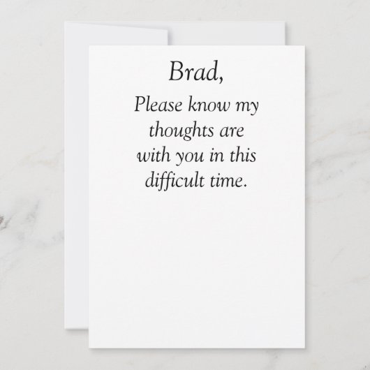 おもしろいパーソナライズされた結婚の新郎の共感証 (裏面)