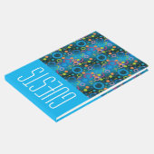 おもしろいパーソナライズされた聖なる書物、 経典ブルーサークル ゲストブック (コーナー)