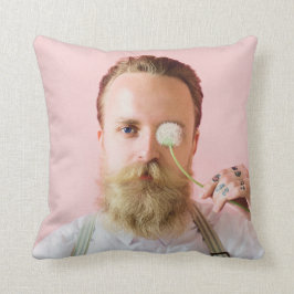 おもしろいパーソナライズされた顔カスタム写真 クッション