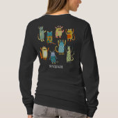 おもしろいパーソナライズされた類 Tシャツ (裏面)