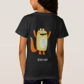 おもしろいパーソナライズされた類 Tシャツ (裏面)