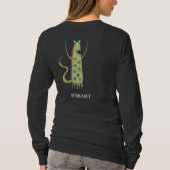 おもしろいパーソナライズされた類 Tシャツ (裏面)