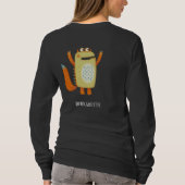 おもしろいパーソナライズされた類 Tシャツ (裏面)
