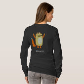 おもしろいパーソナライズされた類 Tシャツ (裏面フル)