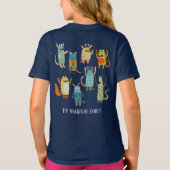 おもしろいパーソナライズされた類 Tシャツ (裏面)