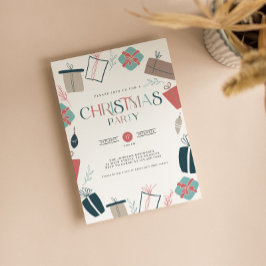 おもしろいパーティの招待状 招待状