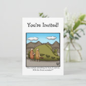 おもしろいパーティの招待状 招待状 (スタンド正面)