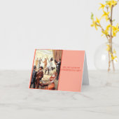 おもしろいパーティーお祝い招待のユーザーおもしろい カード (黄色い花)