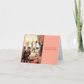 おもしろいパーティーお祝い招待のユーザーおもしろい カード (正面)