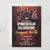 おもしろいパーティーカード子供へまたは大人 招待状 (正面)