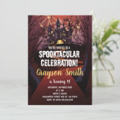 おもしろいパーティーカード子供へまたは大人 招待状 (スタンド正面)