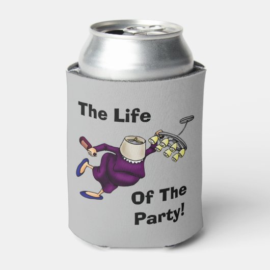 おもしろいパーティークーラーボックス 缶クーラー (缶正面)