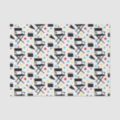 おもしろいパーティーパターン組織 薄葉紙 (正面)