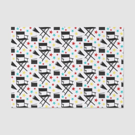 おもしろいパーティーパターン組織 薄葉紙 (正面)