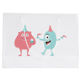おもしろいパーティーモンスター ラージペーパーバッグ