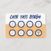 おもしろいパーティー用飲食ゲーム 名刺 (正面)