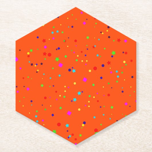 おもしろいパーティー ペーパーコースター (正面)