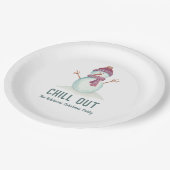 おもしろいパーティー ペーパープレート (アングル)