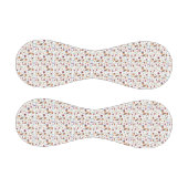 おもしろいパープルハットカトウィーン、かわいいオレンジカボチャ 野球ボール (パネル)